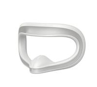 AMVR Silicone Face Cover Compatible with Meta/Oculus Quest 3S Accessories, Sweatproof Face Pad, with Nose Pad, Immersive VR Experience (Grey)