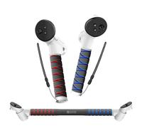AMVR Upgraded 3-in-1 Controller Extension Grips Compatible with Meta Quest 3, Long Arms for Gorilla Tag, Beat Saber Handles