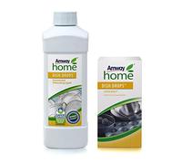 Amway Dish Drops 1 Litre Concentrated Washing-Up Liquid + Amway Pack of 4 Stainless Steel Scrubbing Tortilles