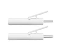 AMWBSR Upgraded Drop Set Pins for Gym - Weight Stack Pin with Spring, Easy Transition to Lower Weights for More Reps, Elevate Your Training - Perfect for Commercial Gym & Home Gym, 5/16" Pin (White)