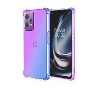 AMWEI Gradient TPU Case for OnePlus Nord CE 2 Lite 5G Case, Soft TPU Protective Silicone Gel Shockproof Bumper Case Cover (Blue Purple)