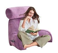 AMWTH Comfort Reading Pillow,Lumbar Support Cushion,Back Rest Support Pillow,Neck Roll,Back Lumbar,Headboard Backrest Support Cushion,Perfect For Sitting,Reading,or Gaming