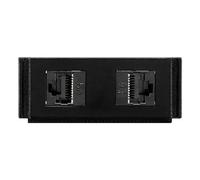 AMX HPX-N102-RJ45 outlet box Black