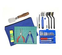 AMX3d Economy 3D Printer Tool Kit - All The 3D Printing Tools & Accessories Needed to Remove, Clean & Finish 3D Prints for Adhesion Print Removal Print Clean-Up and 3D Printer Maintenance