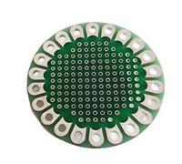 AMX3d Lilypad Prototype Board ProtoBoard Round Prototype Board for All DIY Electronics Project