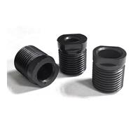 Amxaqjc Adapter Inner Diameter 8/10/12mm Shift Knob Car Gear Stick Shifter Replacement Kits for Most Vehicle Truck 3Pcs Gear Stick Cover Head