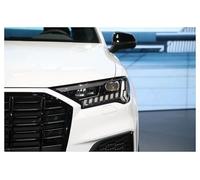 Amxaqjc Car Headlight Assemblies For Q7 2020 2021 2022 2023 2024 Matrix LED Headlamp Assembly Car Light Signal Lamp Headlamps Front Headlights Assembly(Left headlight)