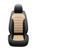 Amxaqjc Car Seat Covers PU Leather For SEAT For Leon For Arona For Ateca For Tarraco For Ibiza For Alhambra 5 Seat Car Seat Cover(Beige 5 Seat E)