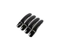 Amxaqjc Side Exterior Door Handle for Vauxhall for Holden for Opel for Astra H A04 MK3 2004~2009 Car Door Handles Cover Exterior Scratch Decor Car Outer Door Handle(1 Keyhole No Button C)