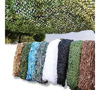 AMXFS Camouflage Netsun sail 3x4m - jungle camouflage sun protection nets Party decoration camouflage sun protection Net Privacy Cover Customizable Car Covers Woodland Army
