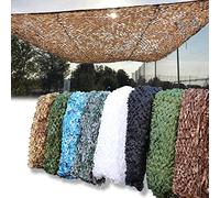 AMXFS Camouflage Netsun sail 3x6m - Desert camouflage sun protection nets Party decoration camouflage sun protection Net Privacy Cover Customizable Car Covers Woodland Army