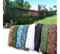 AMXFS sun sail Camouflage Net 4x5m - Green camouflage sun protection nets Party decoration camouflage sun protection Net Privacy Cover Customizable Car Covers Woodland Army