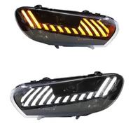 AMXHYVS Car Headlamp Assembly Compatible With VW For Scirocco 1.4T 2.0T RS Daytime Running Light DRL Turn Signal Front Lamp Headlight Assembly Driving Light Headlamp