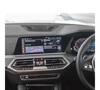AMXHYVS Compatible With For X5 X6 X7 G05 G06 G07 2019 2020 Car GPS Navigation Right Hand Drive Tempered Glass Screen Protector Film GPS Protective Film