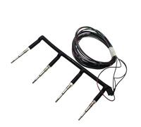 AMXHYVS Glow Plugs Set Compatible With A3 2003 2004 2005 2006 2007 2008 2009 2010 Auxiliary Glow Plugs Bridge Harness Plug N10591608(1 Kit)