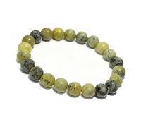 AMXXZIC 8mm Natural Stone Beads Stretch Bracelet, Round Bead Strand for Women Men | Multicolor Elastic Crystal Jewelry, One Size, Stone, no gemstone