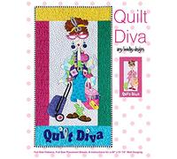 Amy Bradley Designs Diva Quilt Pattern, Paper Cardboard, Pink