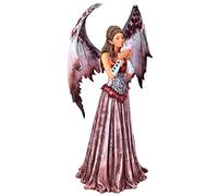 Amy Brown Adoration Fairy Angel Figurine - Elf Fairy Dragon Decoration