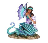 Amy Brown Dragon Perch Fairy FigurineOne Size Multicoloured SD5549