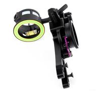 Amy Compound Bow Single Needle Sight Four Way Adjustable Aluminum Alloy Quick Fine Vertical And Horizontal Tuning Stable for Performance Tool Mount