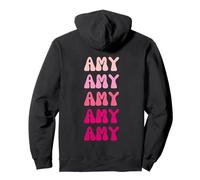 Amy First Name Minimalist Design Pullover Hoodie