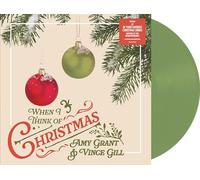 Amy Grant & Vince Gill - When I Think Of Christmas[Olive Green LP] [Vinyl LP] [VINYL]