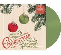 Amy Grant & Vince Gill - When I Think Of Christmas[Olive Green LP] [Vinyl LP] [VINYL]