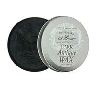 Amy Howard at Home Dark Antique Wax for Vintage and Antique Furniture Restoration | Provides Dark Colored Protective Finish and Seal | Multi-Surface Protection | 3.5oz Tin