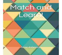Amy Johnson Match & Learn Paperback Book Amy Johnson Multicolor
