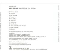 AMY MILLAN - MASTERS OF THE BURIAL [DIGIPAK] NEW CD