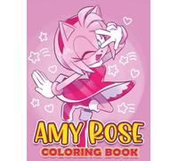 Amy Plush Rose Coloring Book: Super Cute Coloring Pages for Kids, Teens and Adults to Color
