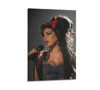 Amy Posters Winehouse Poster Canvas Decorative Painting Modern Aesthetic Decorative Painting Bedroom Living Room Art Poster 08x12inch(20x30cm) Frame-style-10