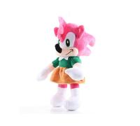 (Amy Rose 30CM) Sonic The Hedgehog Plush Doll Knuckles Tails Kids Gift