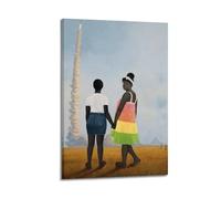Amy Sherald Painter Poster Work《Planes, Rockets, And The Spaces in Between》 Canvas Painting Wall Art Decorative Picture Prints Modern Decor 12x18inch(30x45cm)