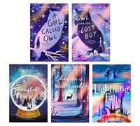 Amy Wilson 5 Books Collection Set (A Girl Called Owl, Owl and the Lost Boy, Snowglobe, Shadows of Winterspell & Lightning Falls)