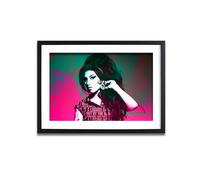Amy Winehouse A4 Beautiful Gift idea, kitchen home Decor, Abstract Print, Archival Matte, A4 (Print Only) - 29.7x21cm
