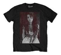 Amy Winehouse AMYTS03MB01 T-Shirt, Black, Small