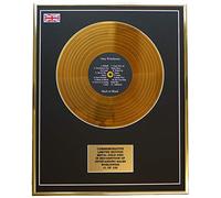 AMY WINEHOUSE - BACK TO BLACK METAL GOLD RECORD DISPLAY COMMEMORATIVE LTD EDITION