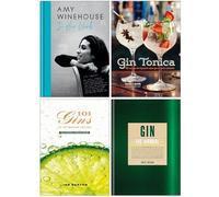 Amy Winehouse In Her Words, Gin Tonica, 101 Gins To Try Before You Die & Gin The Manual 4 Books Collection Set