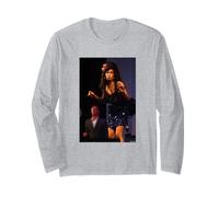Amy Winehouse Live Glastonbury 2008 by Andy Willsher Long Sleeve T-Shirt