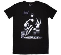 Amy Winehouse Men's Chair T-Shirt Dress in Black | Size: Small Amy Winehouse Black S