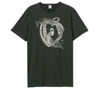 Amy Winehouse Men's Heart Frame T-Shirt in Charcoal | Size: XS Amy Winehouse Charcoal XS