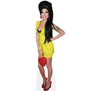 Amy Winehouse (Yellow Dress) Life Size Cutout