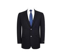 Amy ZHU Men’s Sport Coat Classic Fit Suit Jacket 2 Button Stretch Blazer Regular & Big and Tall for Daily Business, Navy, 38