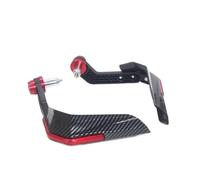 AMYALIN Brake Clutch Lever Guard Handguards for Yamaha TDR125 TDR240 TDR250 Motorcycle Handlebar Windproof Guard Protector(Red)