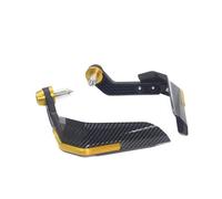 AMYALIN Brake Clutch Lever Guard Handguards for Yamaha TDR125 TDR240 TDR250 Motorcycle Handlebar Windproof Guard Protector(Gold)