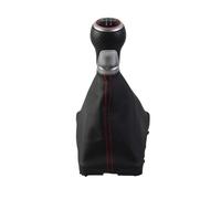 AMYALIN Car Gear Shift Knob for Audi A4 B8 2008-2015 5/6 Speed Manual Gear Shift Knob Shifter Lever Head Vehicle Replacement Parts(A)