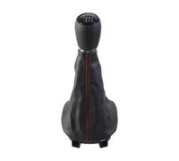 AMYALIN Car Gear Shift Knob for SEAT for Leon MK1 2002-2006 5/6 Speed Car Gear Knob Lever Head Rod 1M0711113 Vehicle Replacement Parts(Red,for 6 Speed)