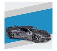 AMYALIN Diecast Model Vehicles 1:18 For Chevrolet For Corvette For Stingray For Coupe 2020 Die-cast Car Model Collection(Gray)