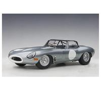 AMYALIN Diecast Model Vehicles 1:18 For Jaguar For Lightweight For E-Type Metal Car Model Hobbies Collections(Silver)